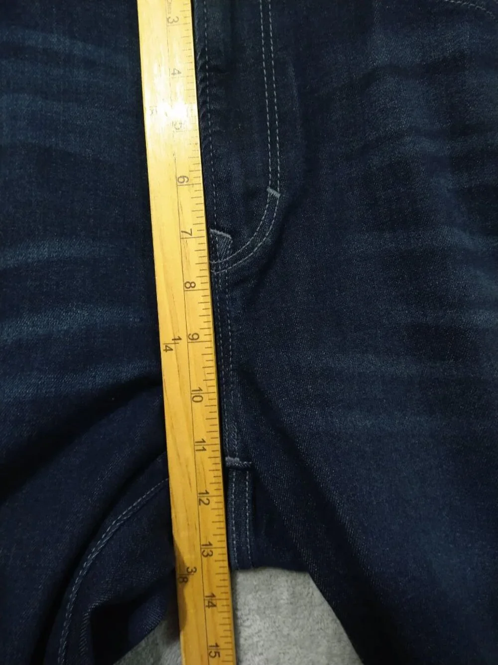 Banana Republic Jeans Mens 32x34 Blue Denim Travel Athletic Fit Stretch Dark